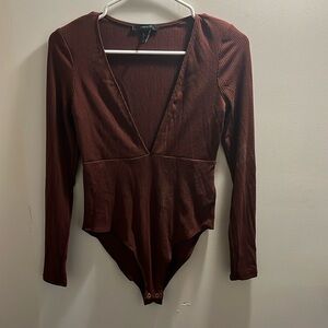 Forever 21 Low-Cut Body Suit